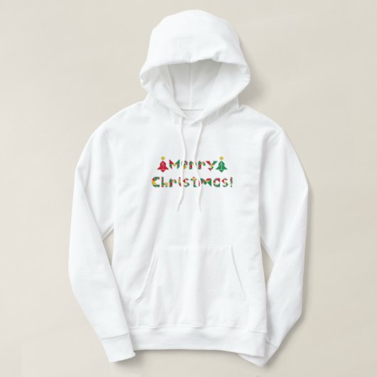 Veste À Capuche Joyeux Noël ! (Design devant)