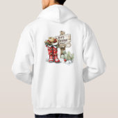 Veste À Capuche Joyeux Noël (Dos)