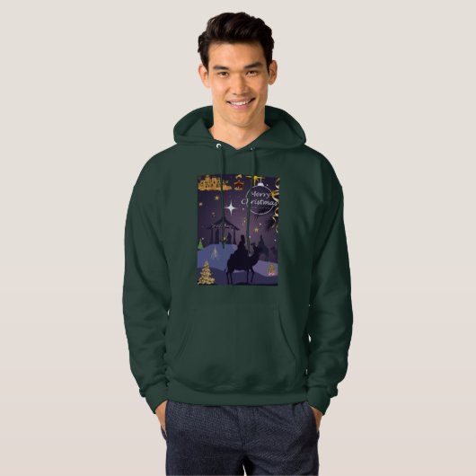 Veste À Capuche Joyeux Noël (Devant entier)