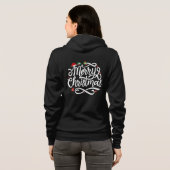 Veste À Capuche Joyeux Noël-61039 (Dos entier)