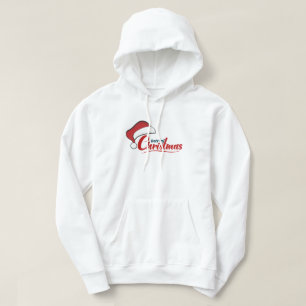 Veste À Capuche Joyeux Noël avec Santa Hat