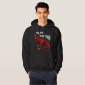 Veste À Capuche Joyeux Noël Dinosaure (Devant entier)