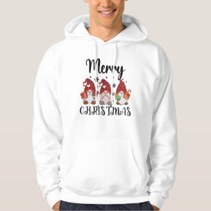 Veste À Capuche Joyeux Noël Gnomies Gnomes de Noël