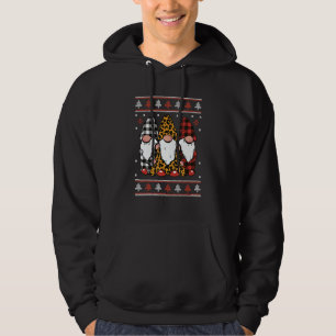 Veste À Capuche Joyeux Noël laid Gnome mignon Leprechaun Gobelin