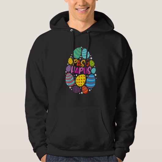 Veste À Capuche Joyeux Pays de Galles de Pâques Pasg Hapus Welsh C (Devant)
