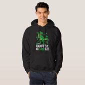 Veste À Capuche Joyeux St Pat Rex Dinosaur Saint Patrick S Day Pou (Devant entier)
