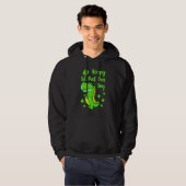 Veste À Capuche Joyeux St Pat Trex Day Dinosaur Funny St patrick (Devant entier)
