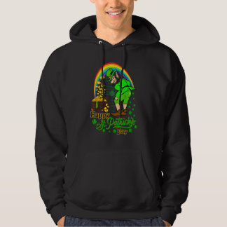 Veste À Capuche Joyeux St Patrick S Day Shamrock Graphisme Hommes 