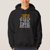 Veste À Capuche Judo Solves My Problems Coffee Judoka Jujitsu Ma (Devant)