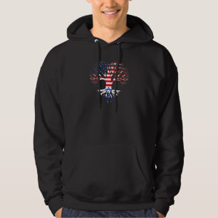 Veste À Capuche Juif Américain Cultivé Demi Juif Ish Coeur Israël