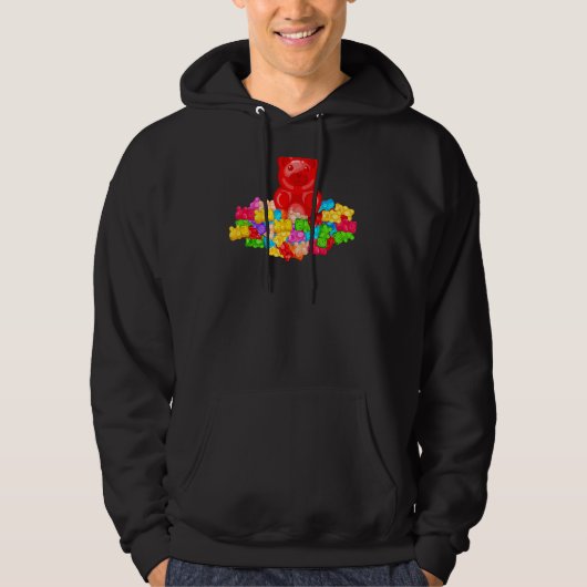 Veste À Capuche Jumbo Gumbo Bear Candy (Devant)