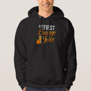Veste À Capuche Jus De Machine À Jus D'Orange Boire Mix Fraîche