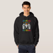 Veste À Capuche Jusqu'à 5e année de jeu amusant 4e année de Gras (Devant entier)