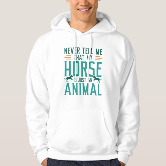 Veste À Capuche Juste un animal (Devant)