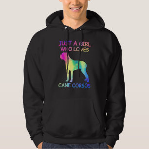 Veste À Capuche Juste Une Fille Qui Aime Cane Corsos Funny Cane Co