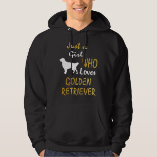Veste À Capuche Juste Une Fille Qui Aime Golden Retriever Goldie M