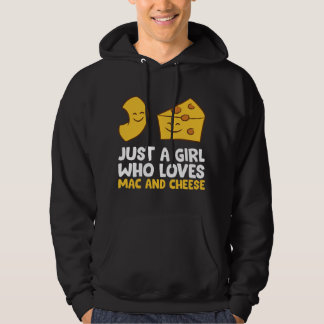 Veste À Capuche Juste une fille qui aime le macaroni au fromage