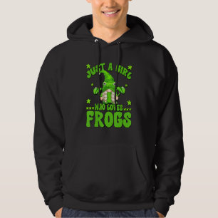 Veste À Capuche Juste une fille qui aime les grenouilles drôle gno