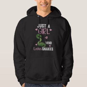 Veste À Capuche Juste une fille qui aime serpents serpent mignon p
