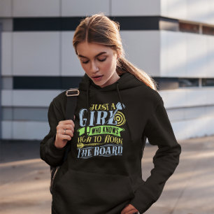 Veste À Capuche Juste une fille qui sait comment travailler le con