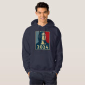 Veste À Capuche Kamala Harris 2024 (Devant entier)