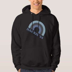 Veste À Capuche Kamala Harris 2024 Retro Rainbow