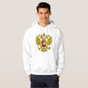 Veste À Capuche Kaputzenpulli Russie-écussons