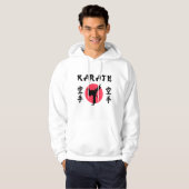 Veste À Capuche Karate Soleil Levant (Devant entier)