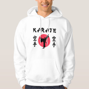 Veste À Capuche Karate Soleil Levant