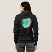 Veste À Capuche Kawaii Cartoon Kitten (Dos entier)