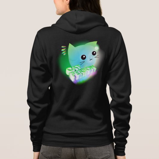 Veste À Capuche Kawaii Cartoon Kitten (Dos)