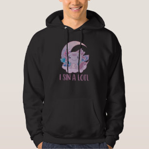 Veste À Capuche Kawaii Pastel Colors Gothic Cute Goth Axolotl