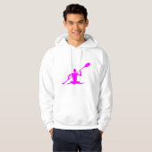 Veste À Capuche Kayak - Magenta (Devant entier)