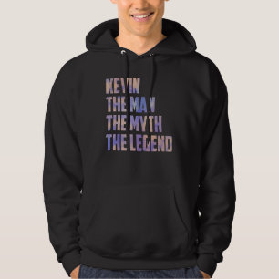 Veste À Capuche Kevin L'Homme Le Mythe La Légende Fils Fête des pè