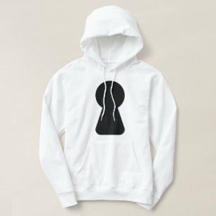 VESTE À CAPUCHE KEYHOLE