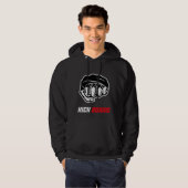 Veste À Capuche Kickboxing Fight Fist (Devant entier)