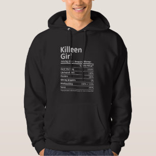 Veste À Capuche Killeen Girl Tx Texas Funny City Home Roots Usa