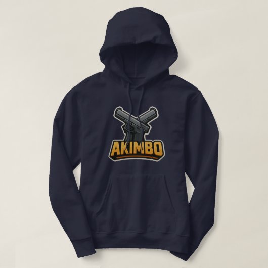 VESTE À CAPUCHE KILLIAN&CO AKIMBO PISTOLET À CAPUCHE (Design devant)