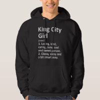 King City Girl Ou Oregon Funny City Accueil Racine