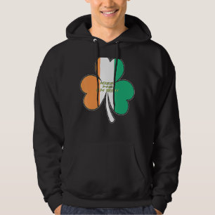 Veste À Capuche Kiss Me Je suis Irlandais Joyeux drapeau de la Sai