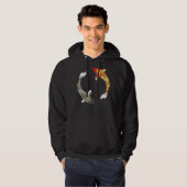 Veste À Capuche Koi Fish Yin Yang (Devant entier)