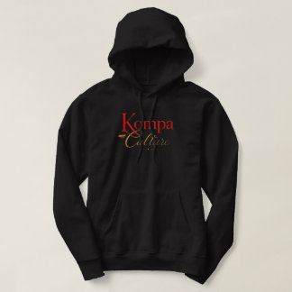 Veste À Capuche Kompa Culture Noir & Or – Musique et Danse Haïtien
