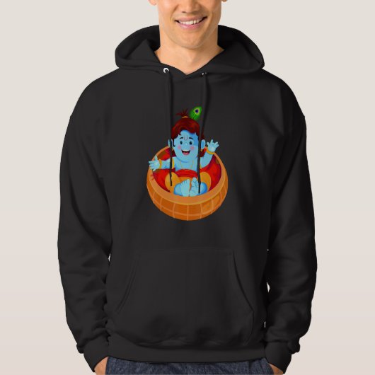 Veste À Capuche Krishna Janmashtami (Devant)