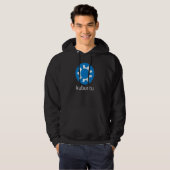 Veste À Capuche Kubuntu logiciel informatique convivial Linux et (Devant entier)