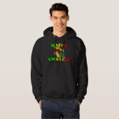 VESTE À CAPUCHE KWANZAA HEUREUX (Devant entier)
