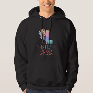 Veste À Capuche L Est Pour Larissa Fairy Nom Alphabet