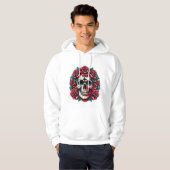 Veste À Capuche La beauté de la mortalité (Devant entier)