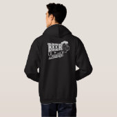 Veste À Capuche La bière est belle (Dos entier)