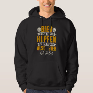Veste À Capuche La bière est salée Bière Hops
