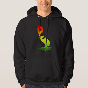 Veste À Capuche La Californie s'enracine (les couleurs de surfer